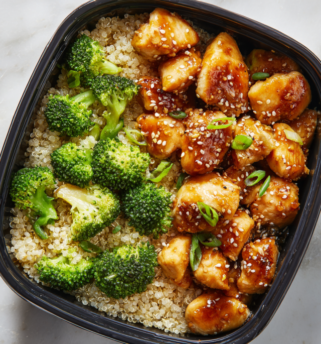 Honey Garlic Chicken Meal Prep