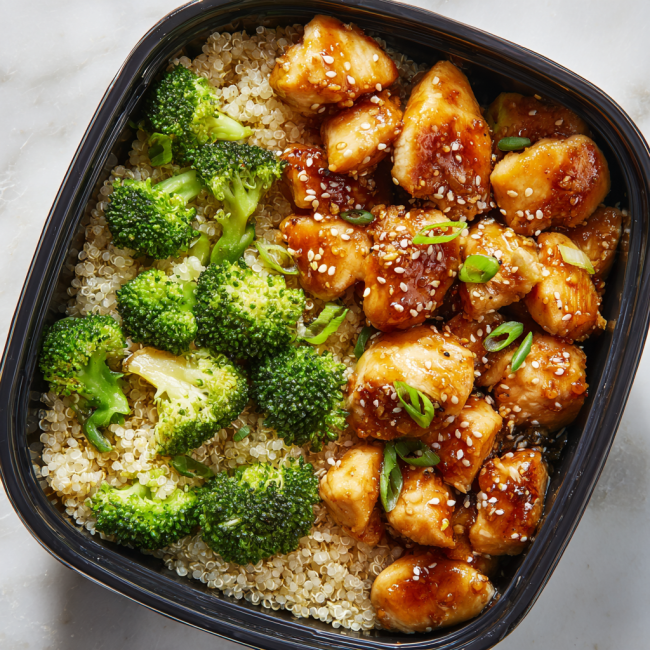 Honey Garlic Chicken Meal Prep
