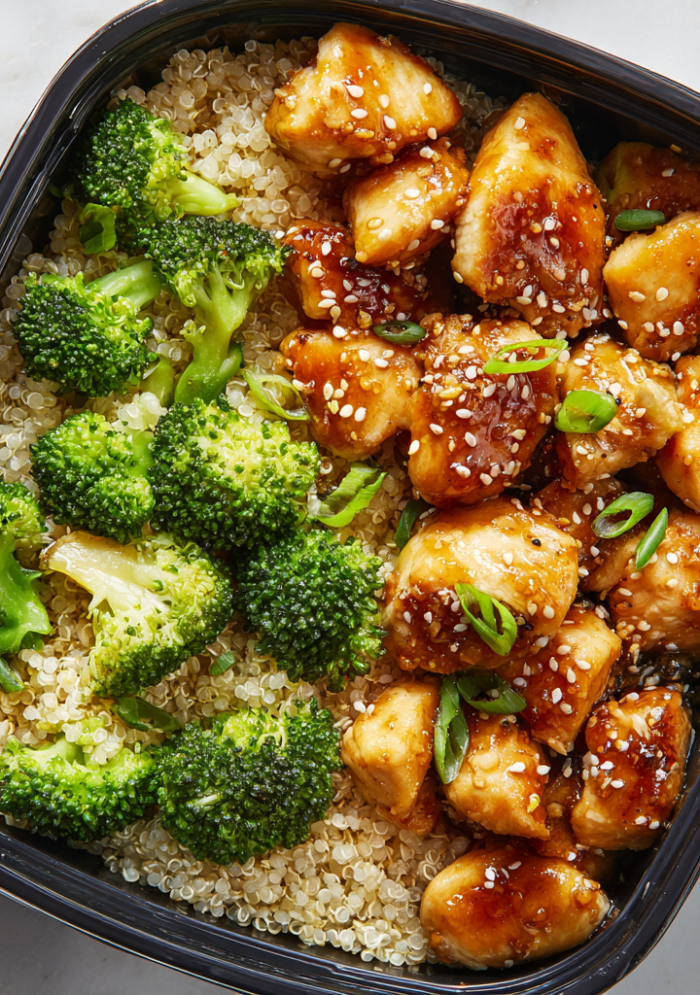 Honey Garlic Chicken Meal Prep