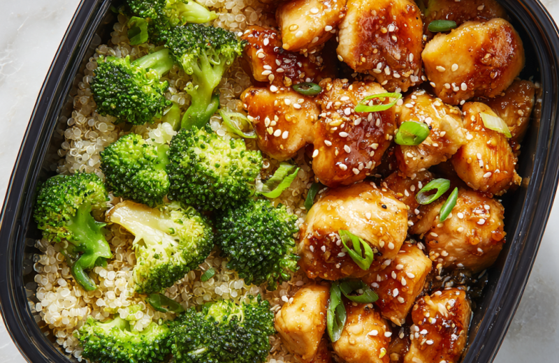 Honey Garlic Chicken Meal Prep