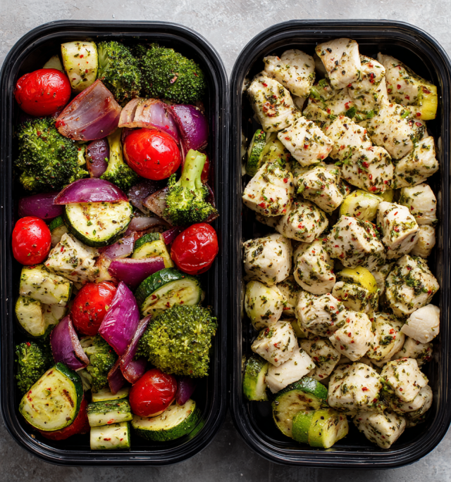 Healthy Chicken and Veggies