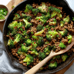 Ground Beef & Broccoli Skillet