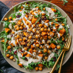Roasted Chickpea and Sweet Potato Salad