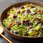 Shredded Brussels Sprouts Salad