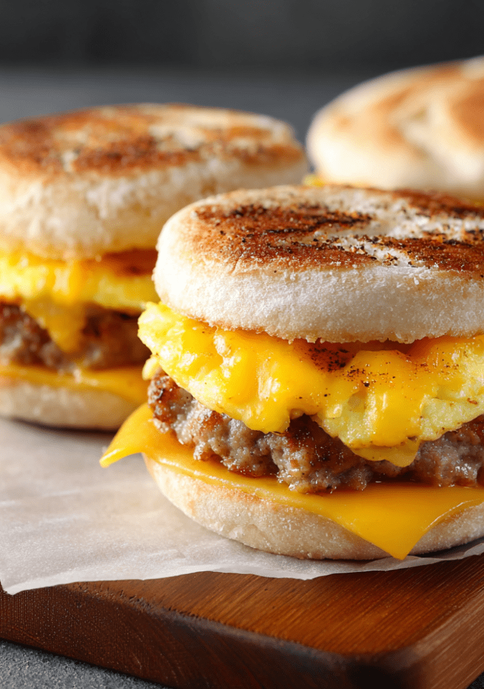 Freezer Breakfast Sandwiches