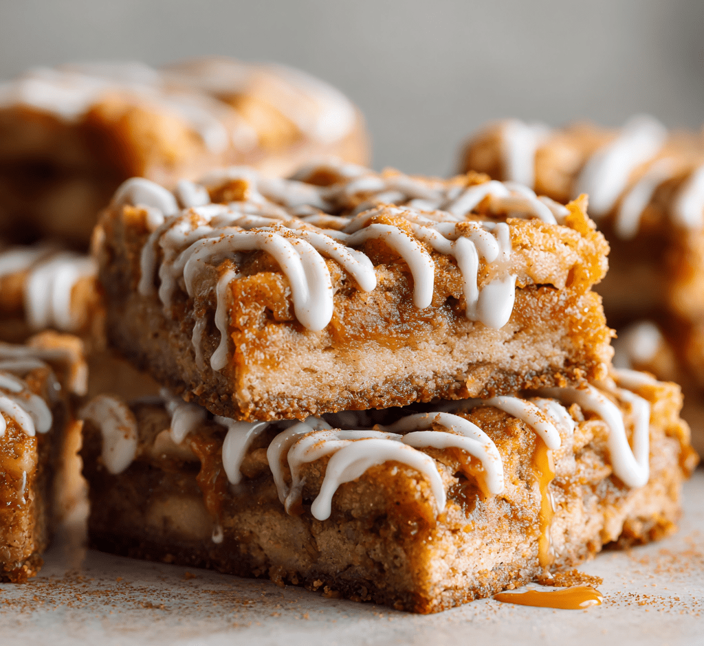 Pumpkin Cinnamon Apple Pie Bars