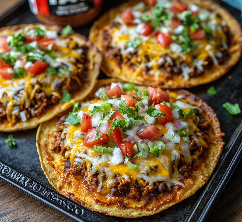 Copycat Taco Bell Mexican Pizzas