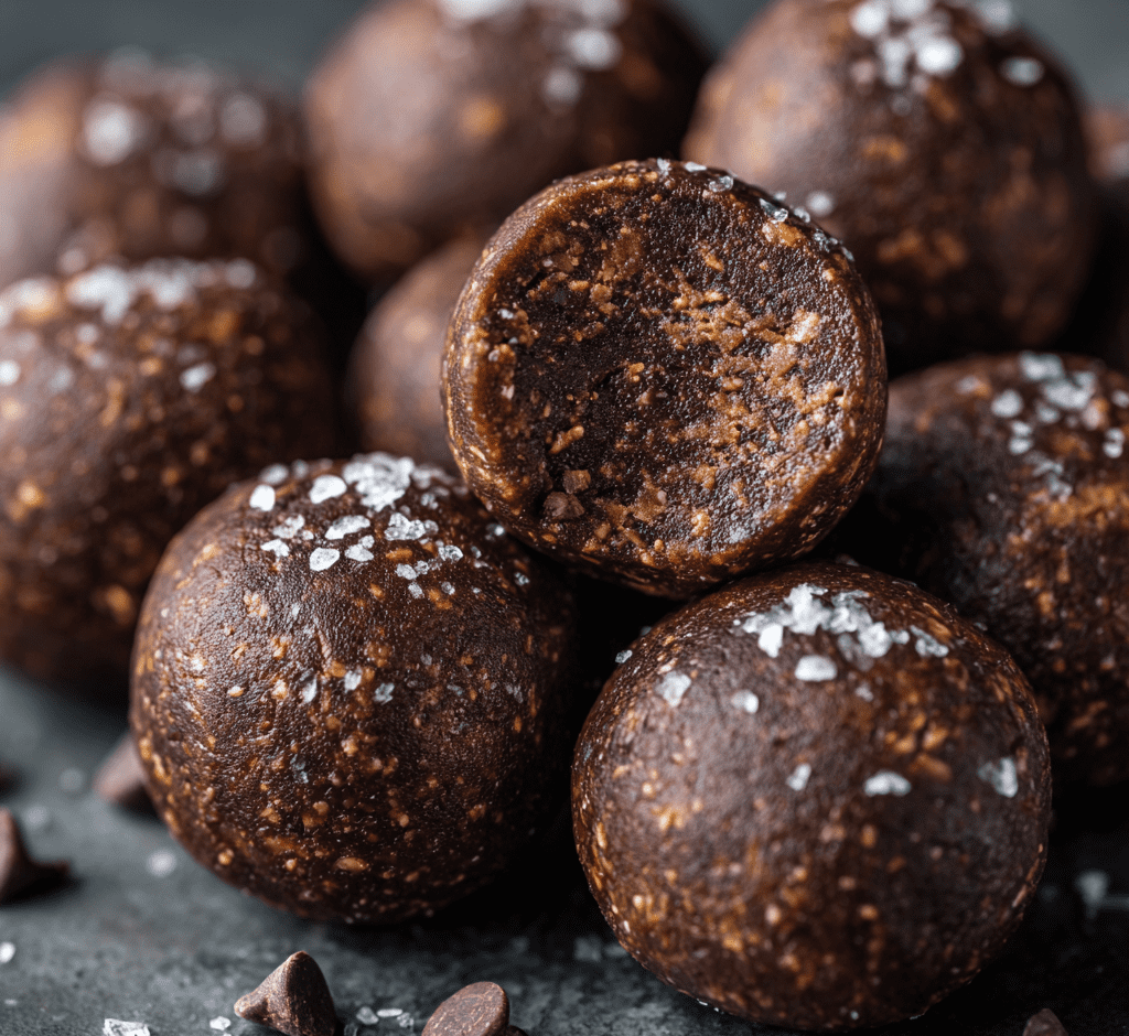 No-Bake Brownie Bites