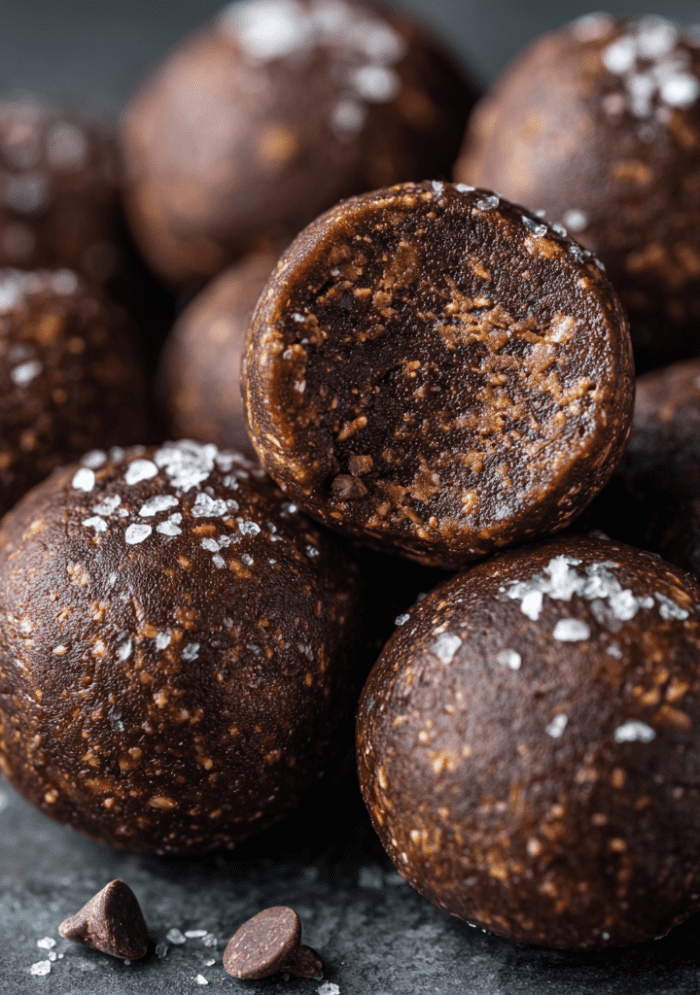 No-Bake Brownie Bites