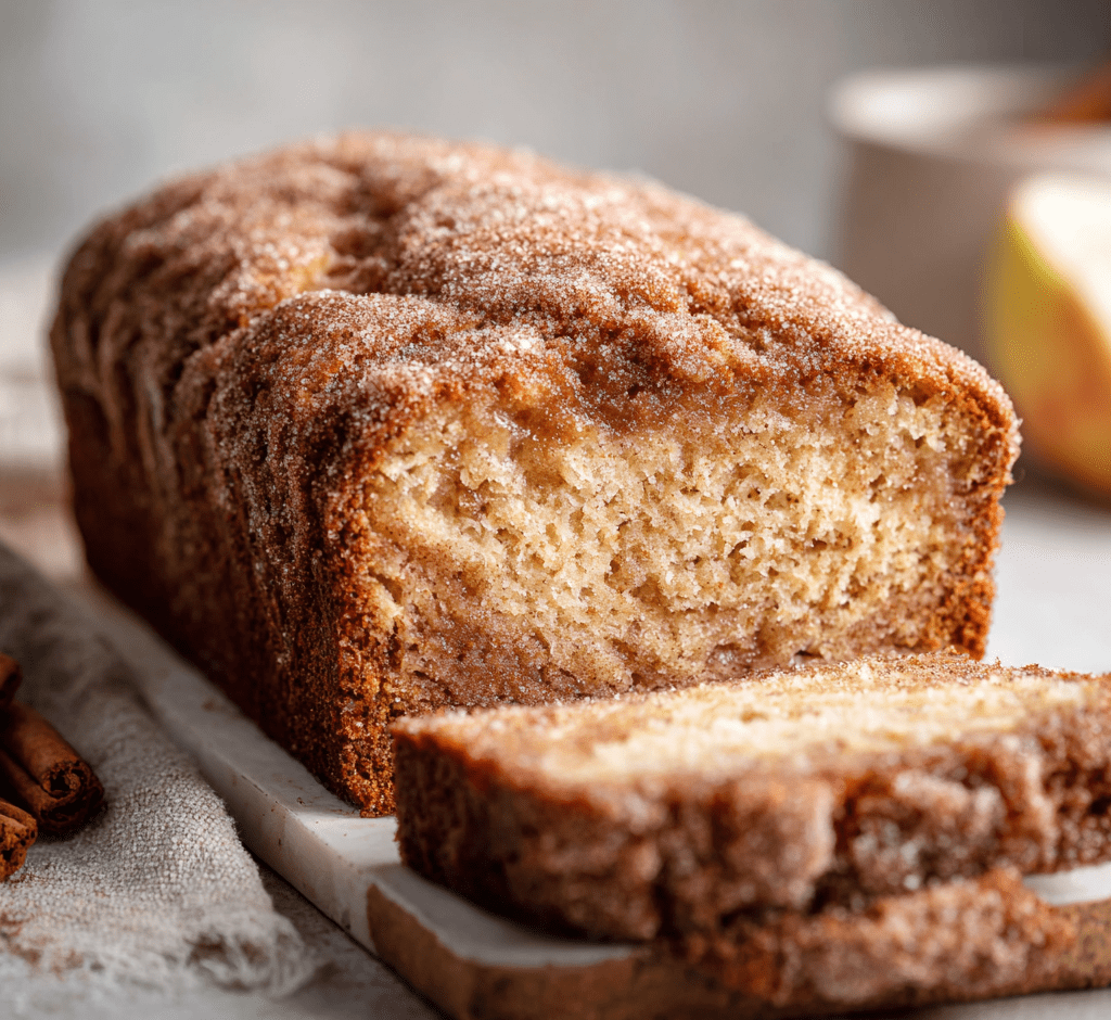 Apple Cider Doughnut Loaf Cake