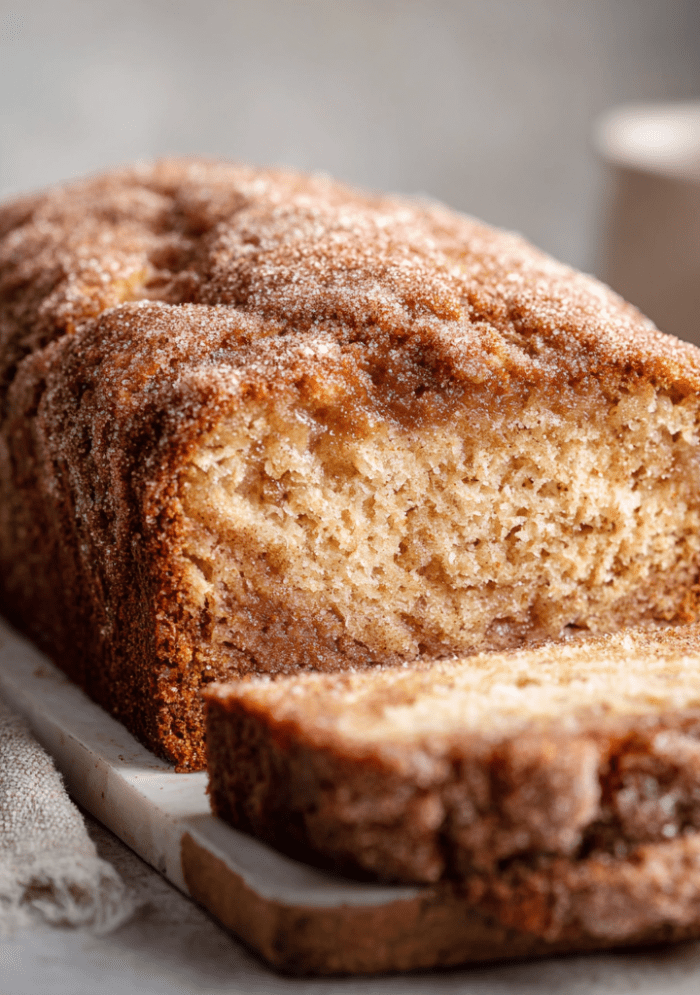 Apple Cider Doughnut Loaf Cake