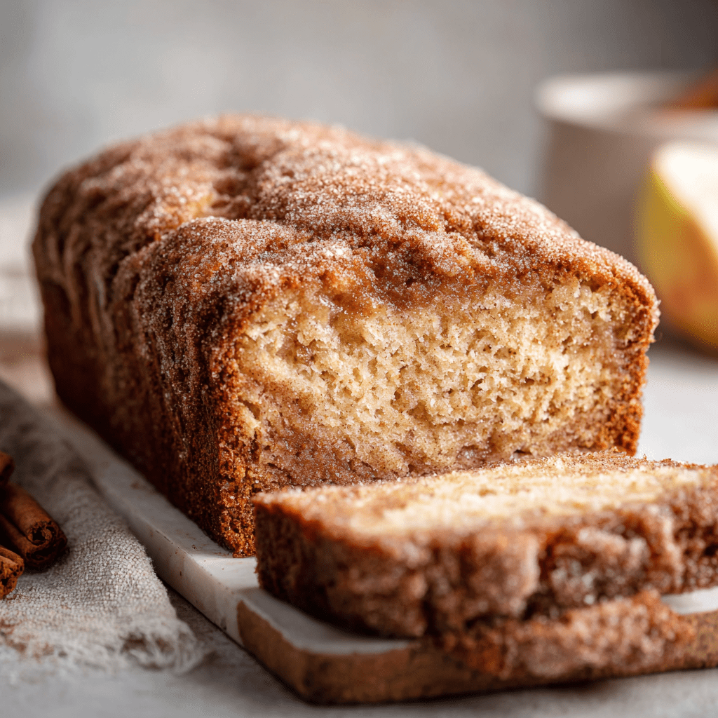 Apple Cider Doughnut Loaf Cake