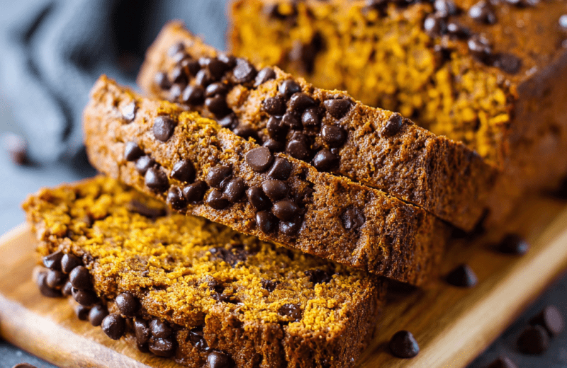Pumpkin Chocolate Chip Bread
