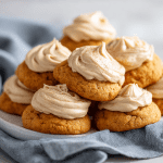 Pumpkin Cookies with Brown Sugar Frosting