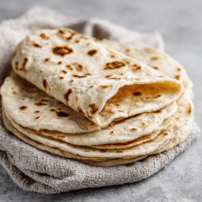 Homemade Flour Tortillas