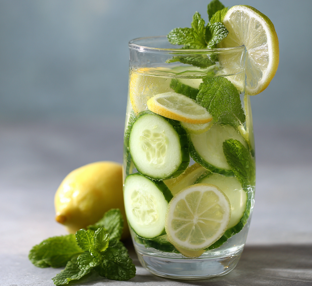 Cucumber Mint Lemon Detox
