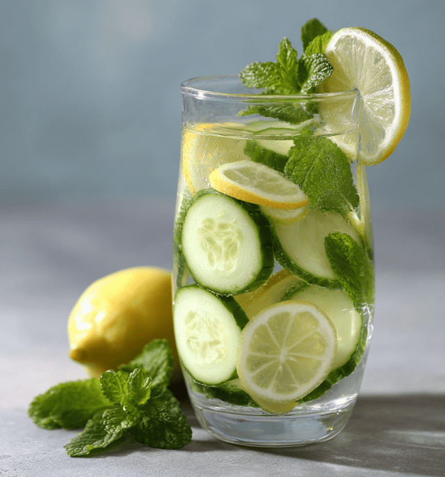 Cucumber Mint Lemon Detox