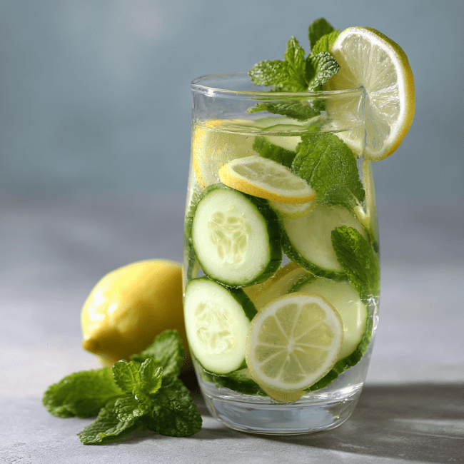 Cucumber Mint Lemon Detox