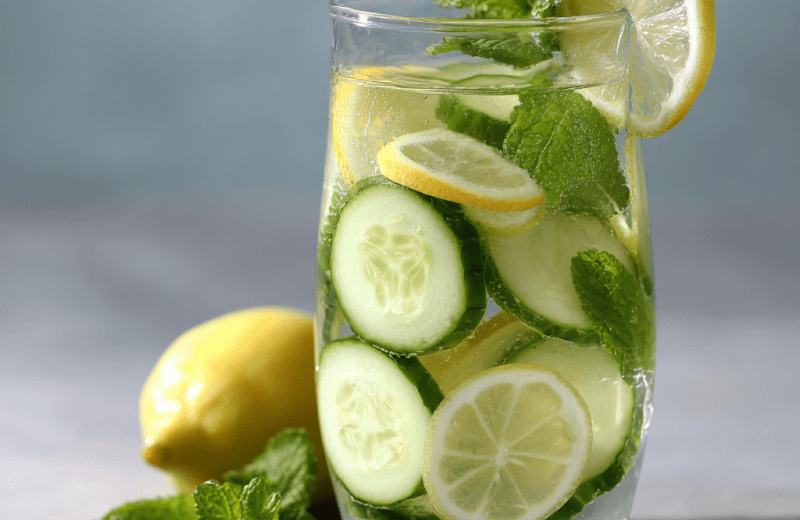 Cucumber Mint Lemon Detox