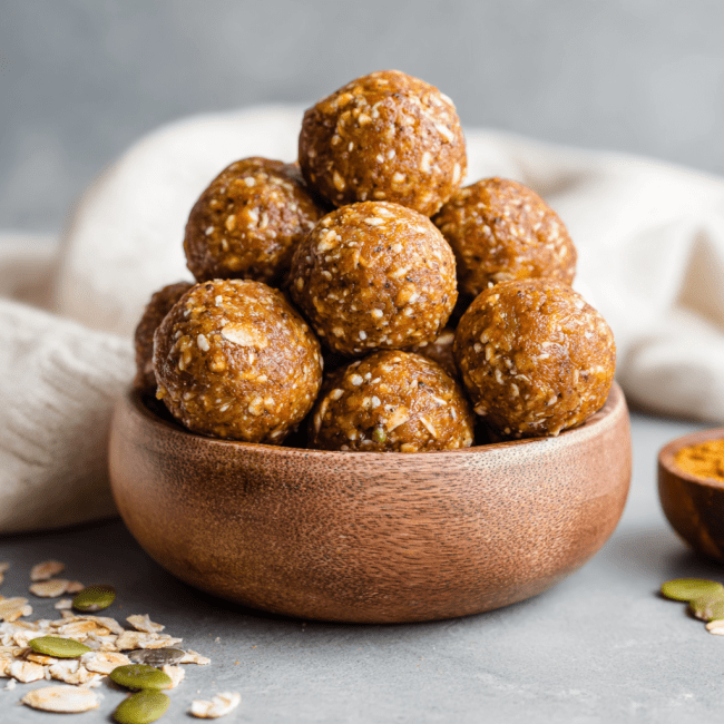 Pumpkin Protein Balls