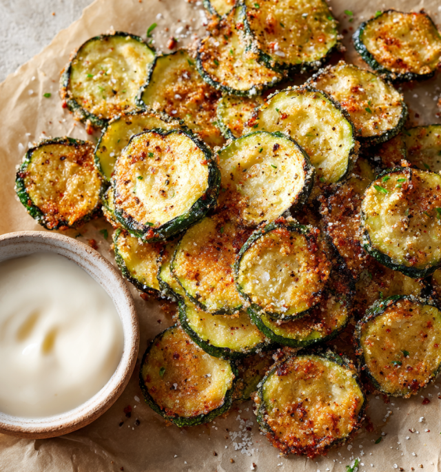 Baked Zucchini Chips