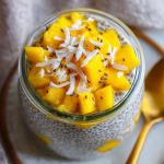 Mango Coconut Chia Pudding