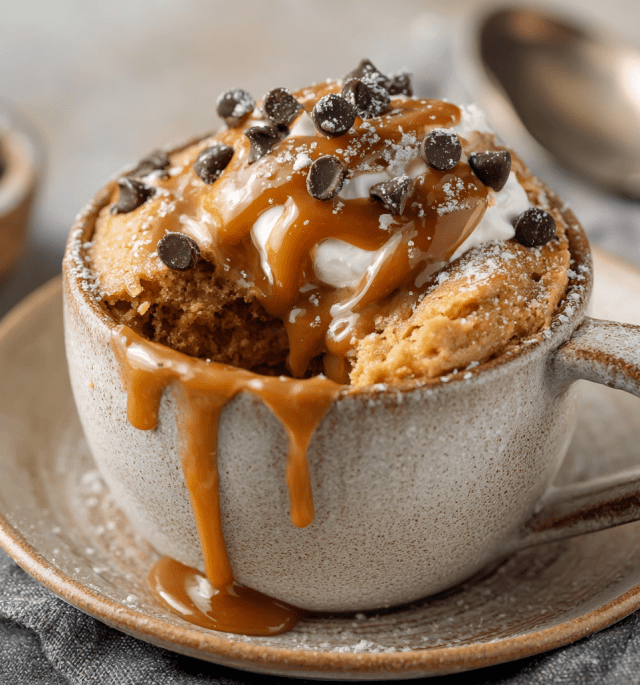 Peanut Butter Mug Cake