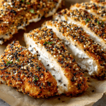 Everything Bagel Chicken Cutlets