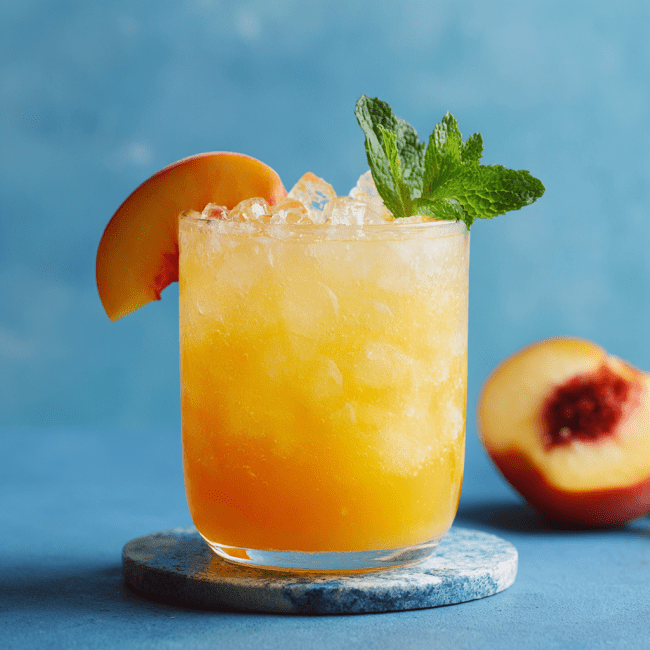 Virgin Peach Cooler