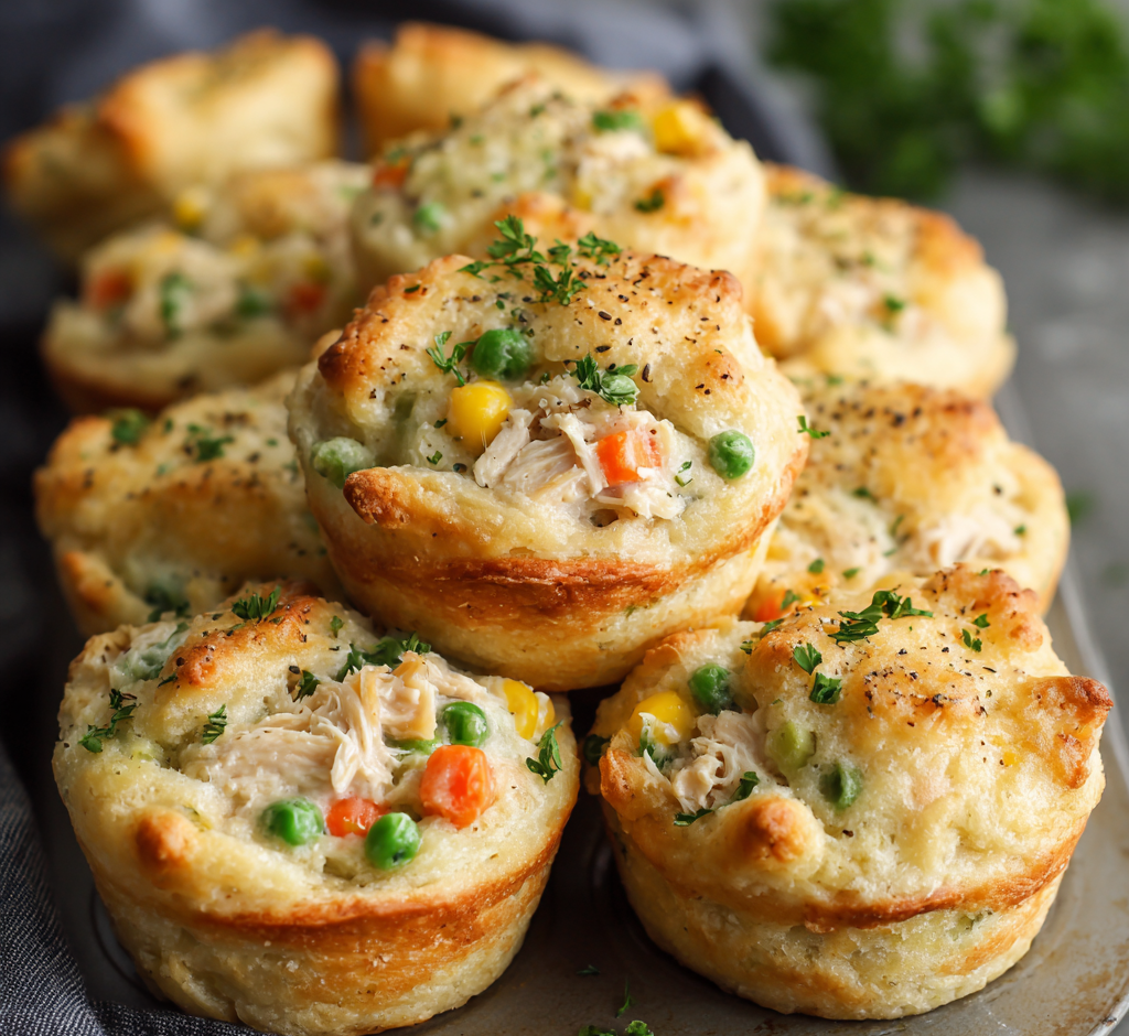 Chicken Cobbler Cups