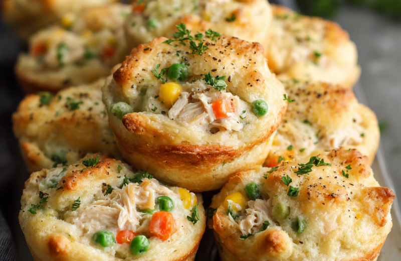 Chicken Cobbler Cups