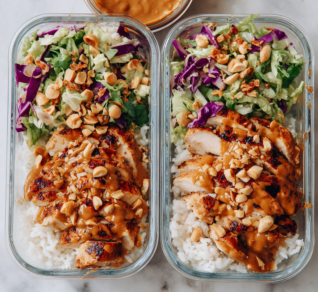 Butter Chicken Meal Prep Bowls