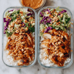 Butter Chicken Meal Prep Bowls