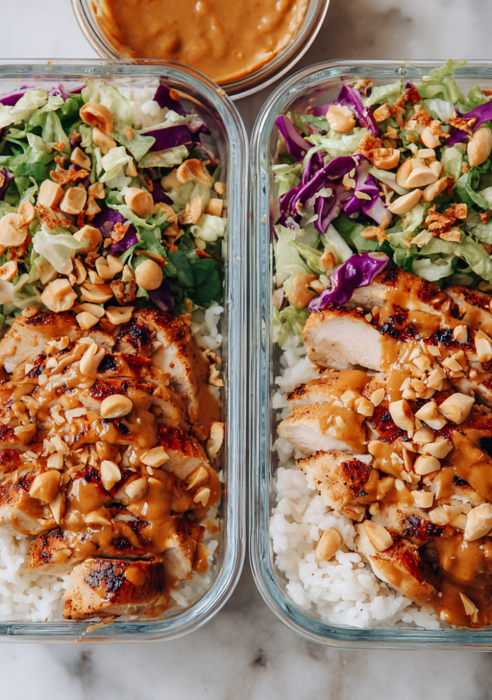 Butter Chicken Meal Prep Bowls
