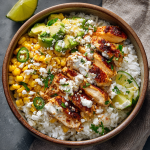 Street Corn Chicken Bowls