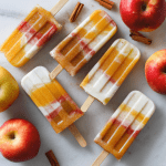 Pumpkin Apple Cider Popsicles