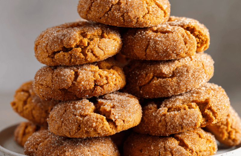 Brown Butter Maple Pumpkin Cookies