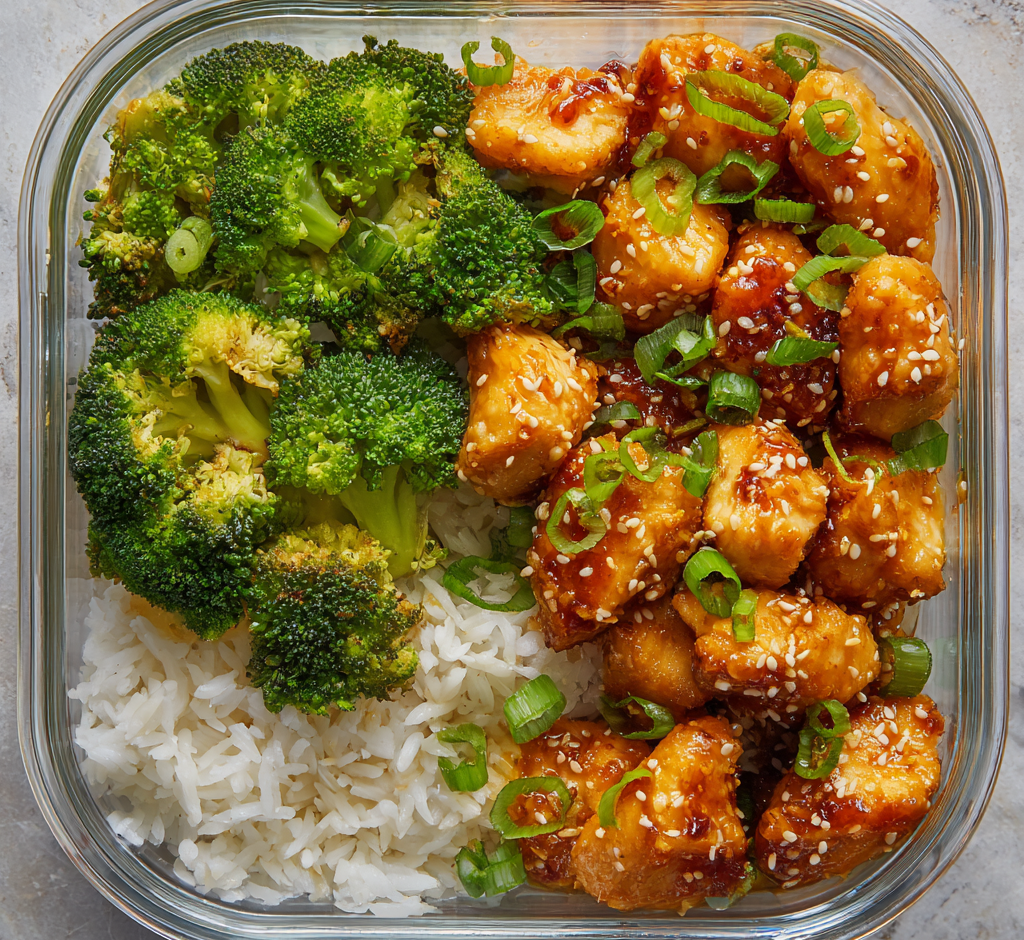 Easy Orange Chicken Meal Prep