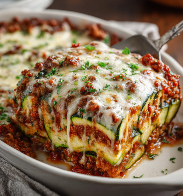 Zucchini Pizza Casserole