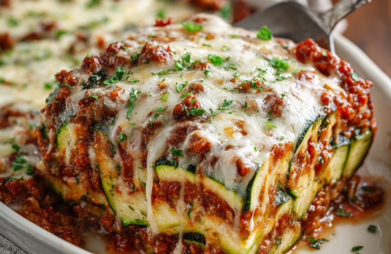 Zucchini Pizza Casserole