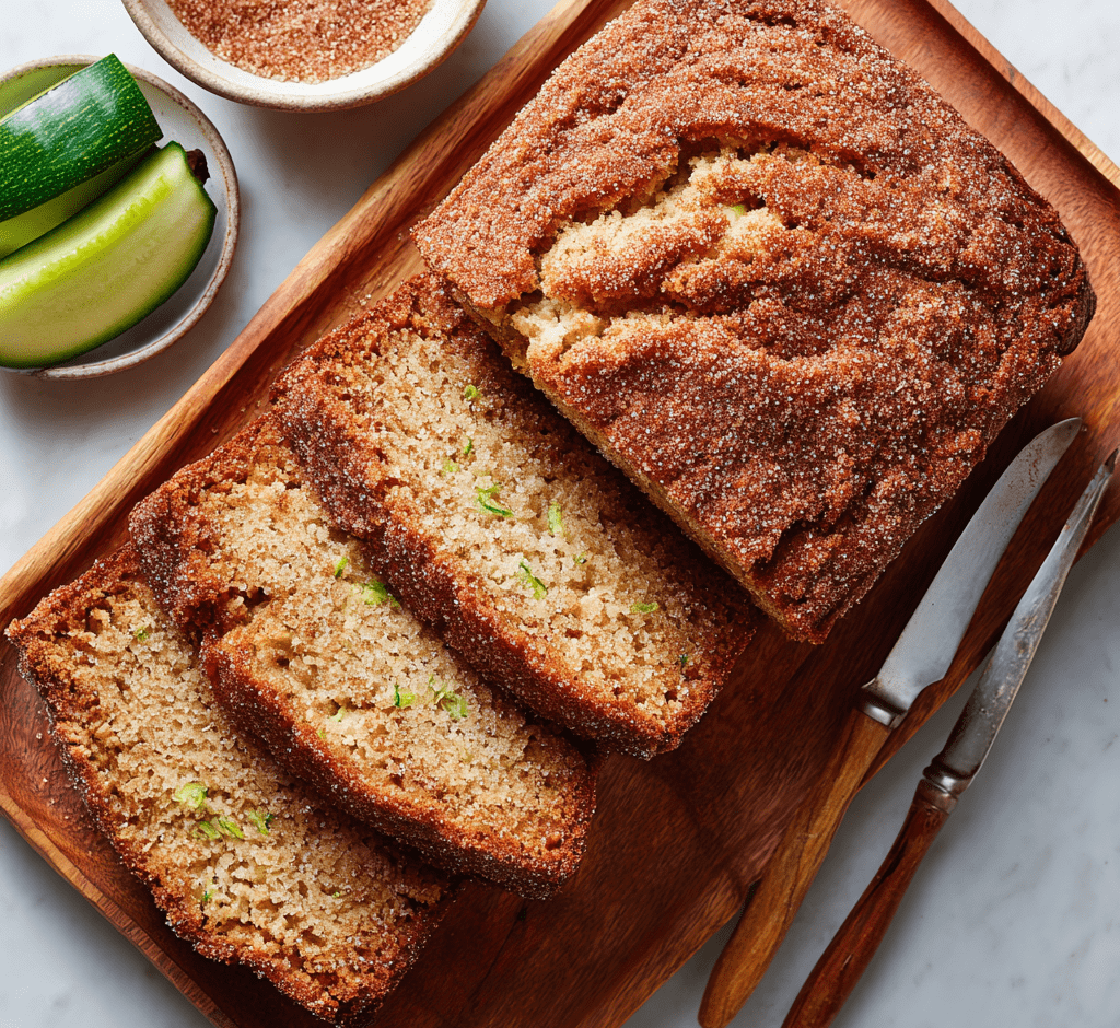 The Best Snickerdoodle Zucchini Bread