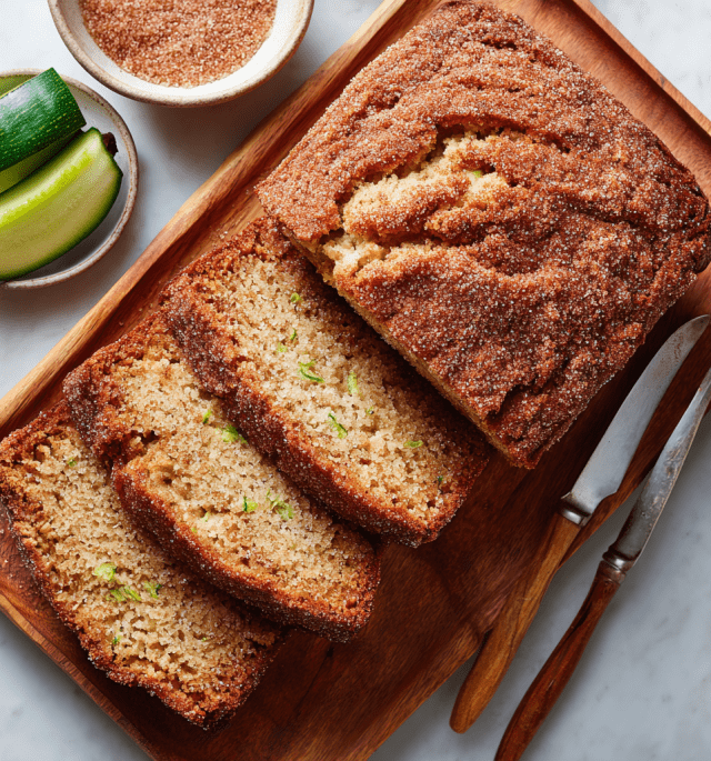The Best Snickerdoodle Zucchini Bread