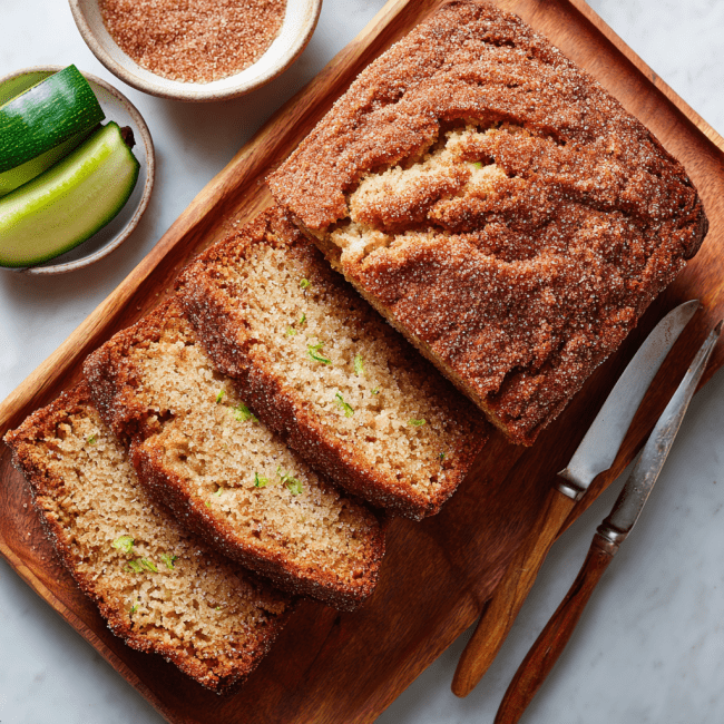 The Best Snickerdoodle Zucchini Bread