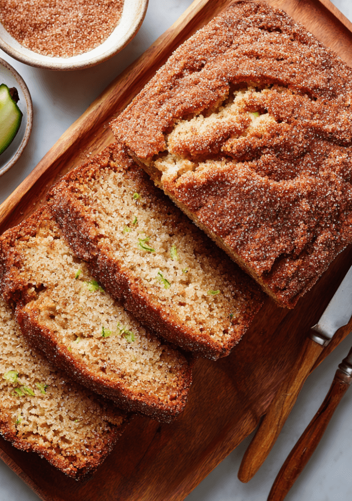 The Best Snickerdoodle Zucchini Bread