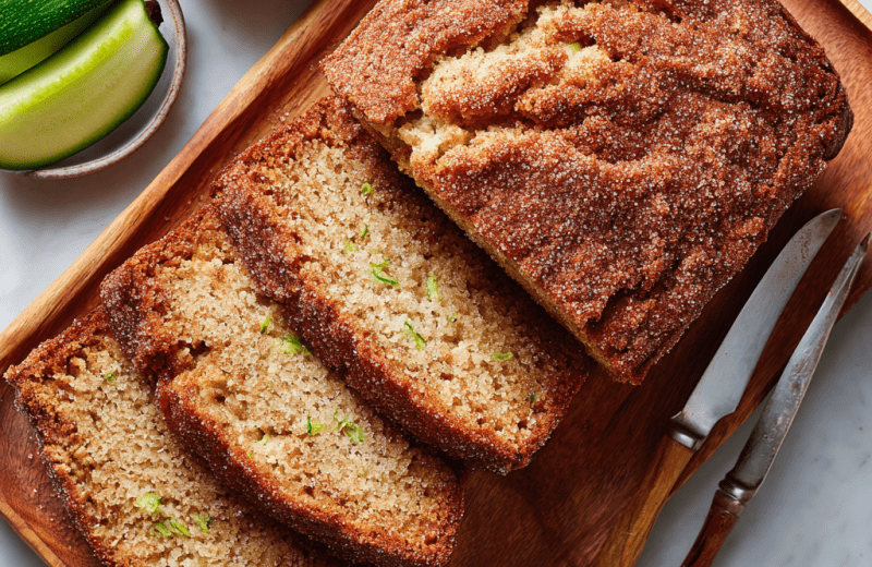 The Best Snickerdoodle Zucchini Bread