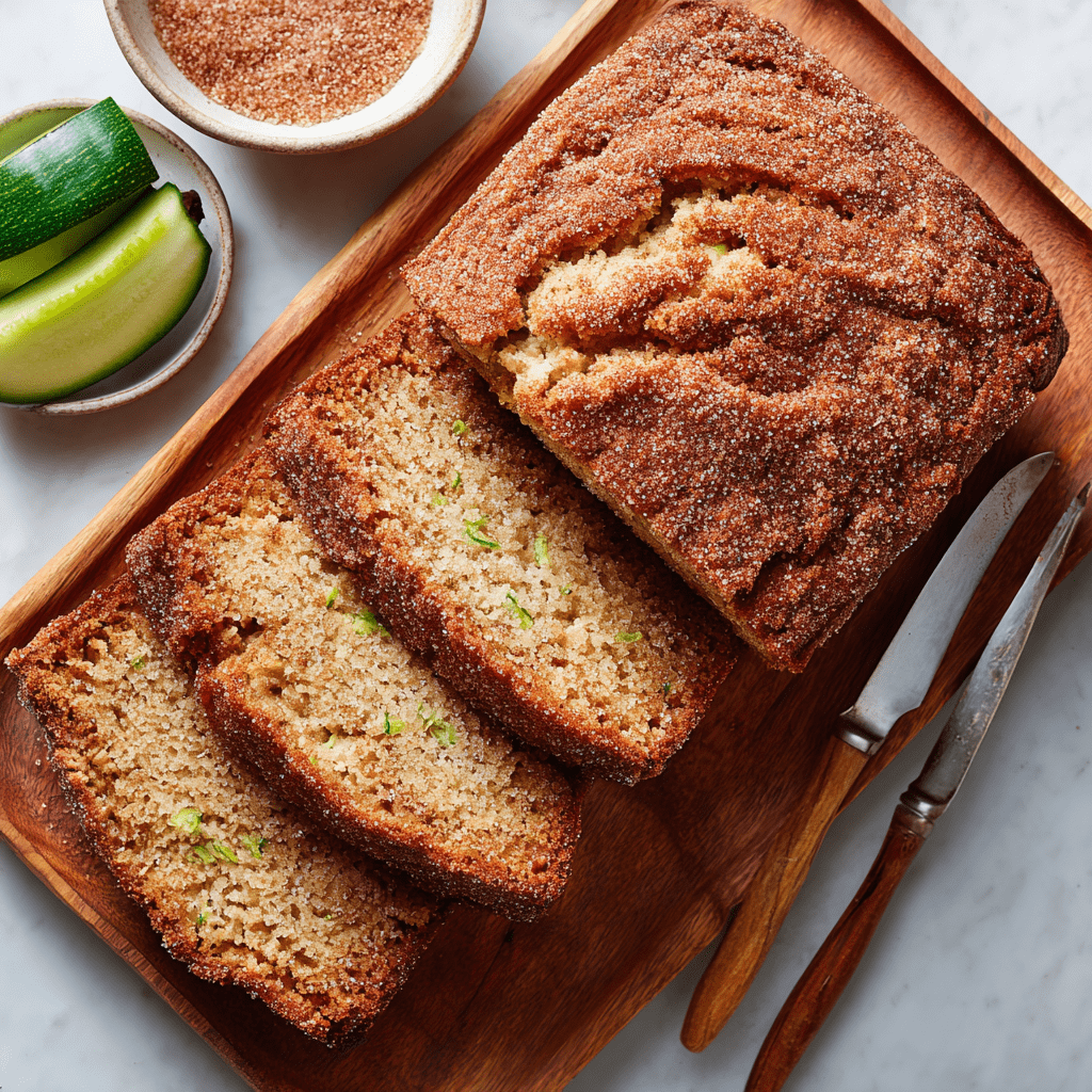 The Best Snickerdoodle Zucchini Bread