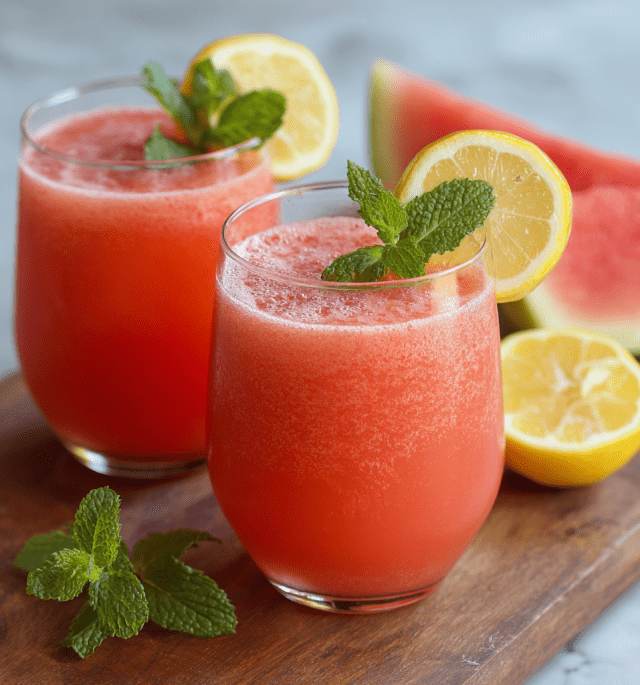 Watermelon Pineapple Lemonade