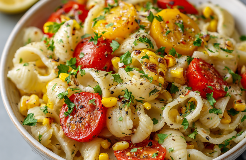 Corn & Tomato Pasta Salad