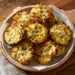 Baked Cheesy Zucchini Bites