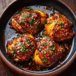 Spicy Honey Garlic Chicken
